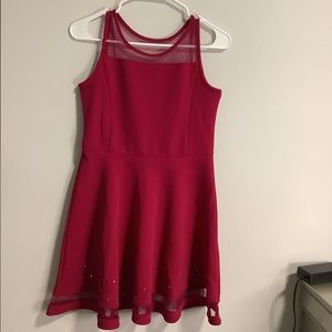 Kids/teen hot pink dress